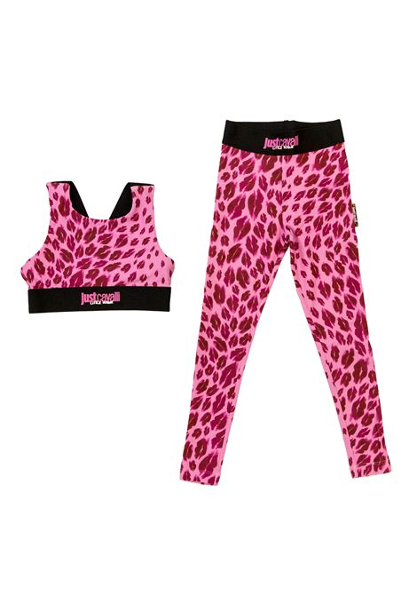 Completo con logo JUST CAVALLI KIDS | JGP26033CEHBPINK KPK